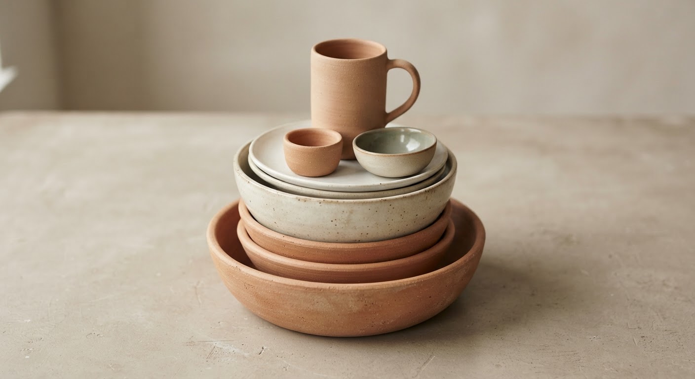 Ceramic and terracotta ware
