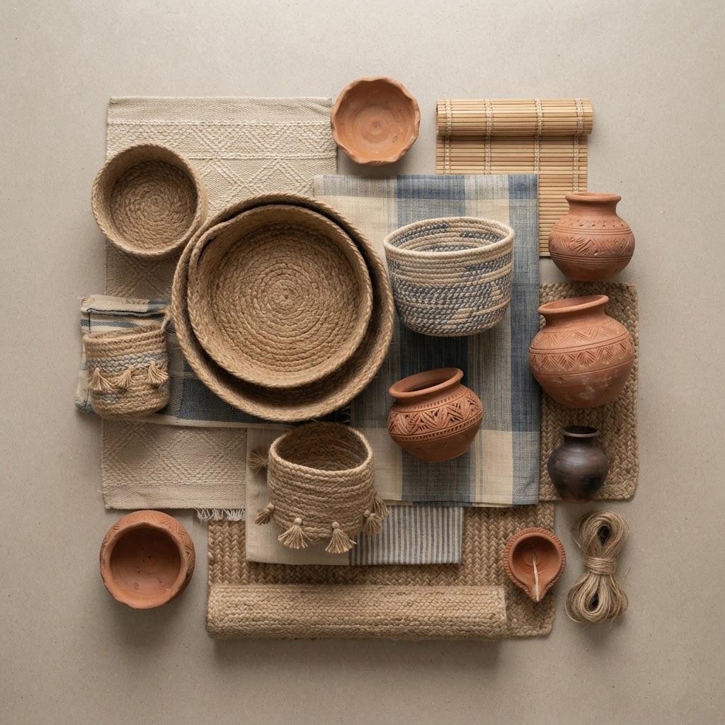 Mixed handicrafts