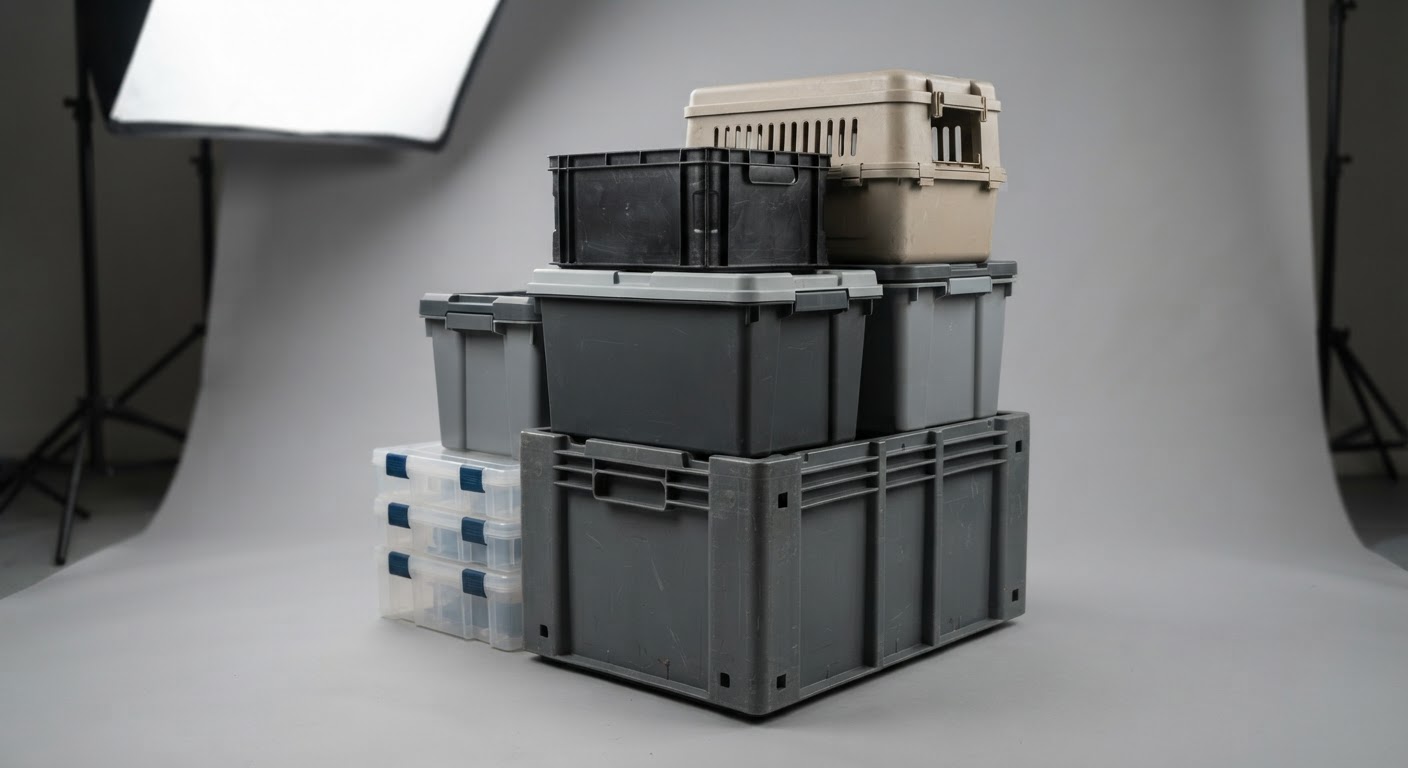 Moulded plastic goods