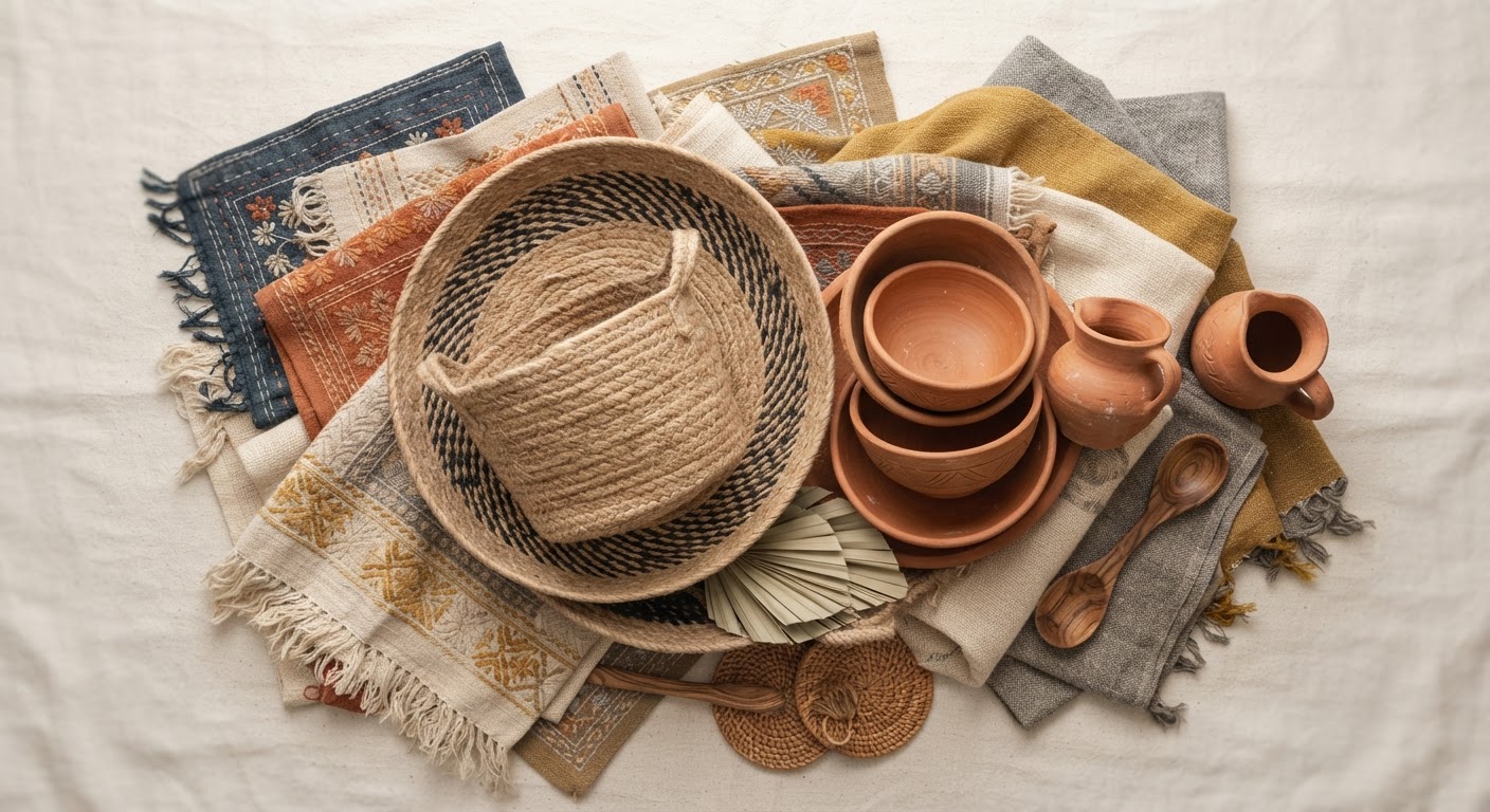 Mixed handicrafts