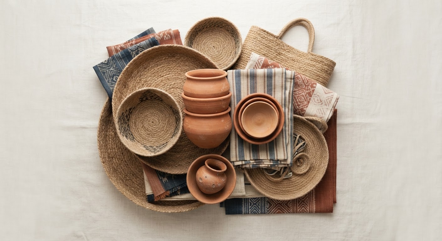 Mixed handicrafts