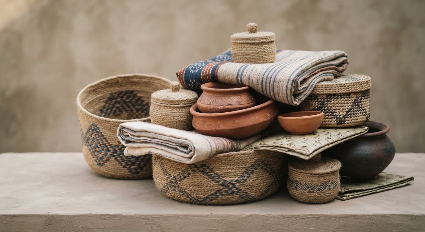 Mixed handicrafts