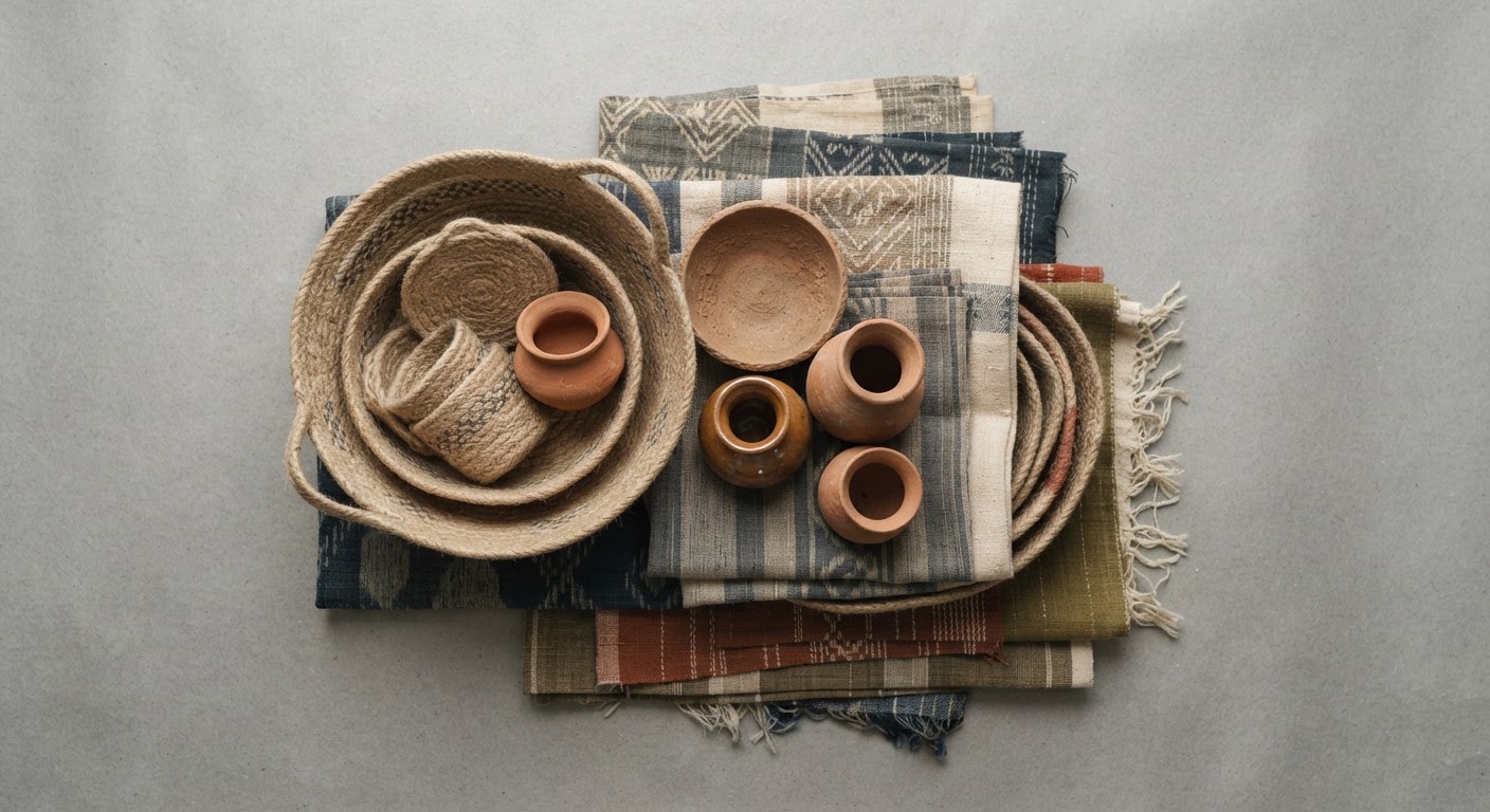 Mixed handicrafts