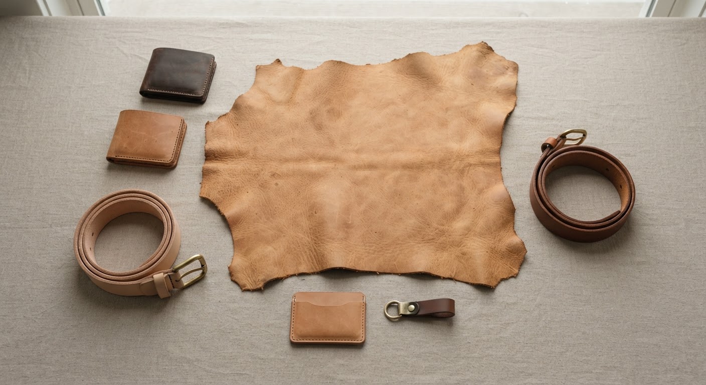 Leather hides and goods