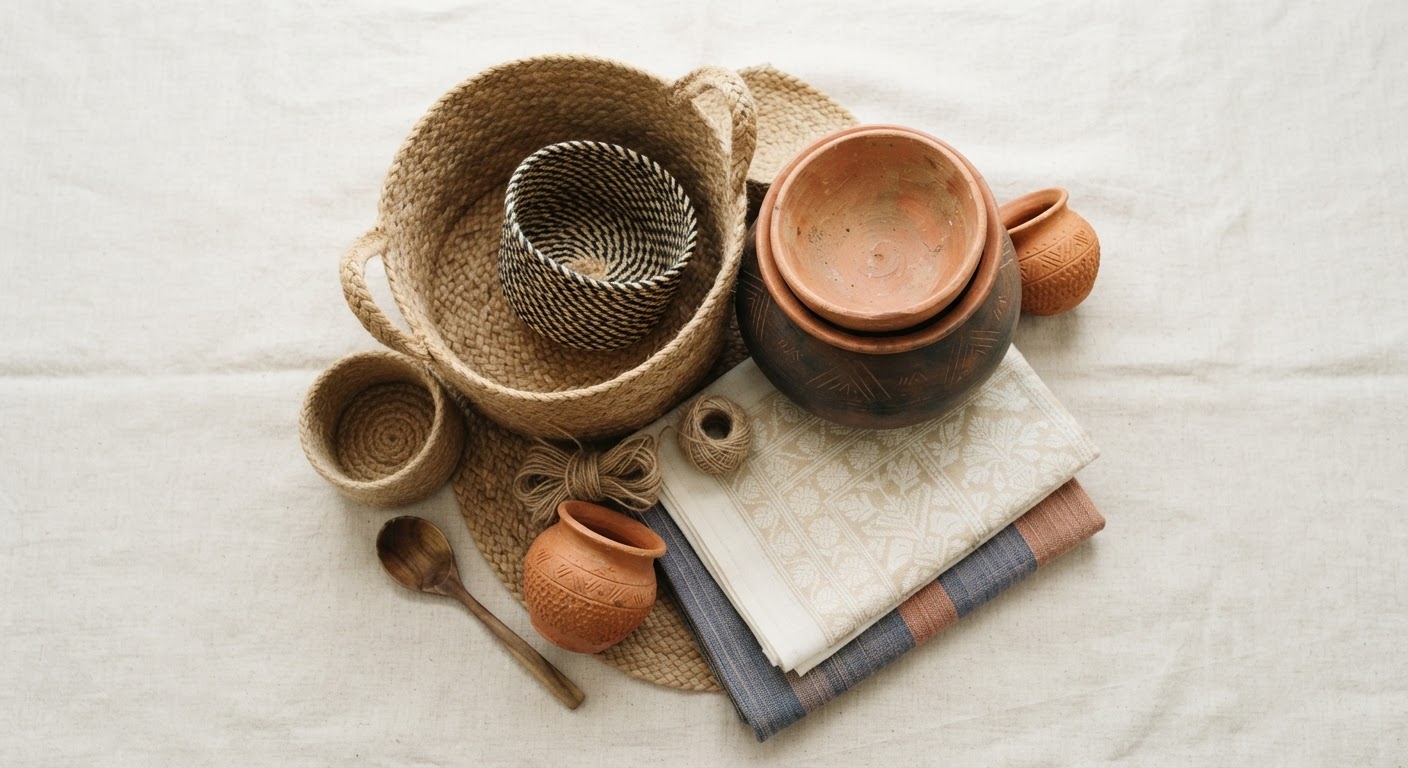 Mixed handicrafts
