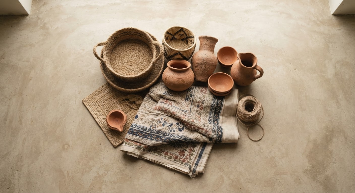 Mixed handicrafts