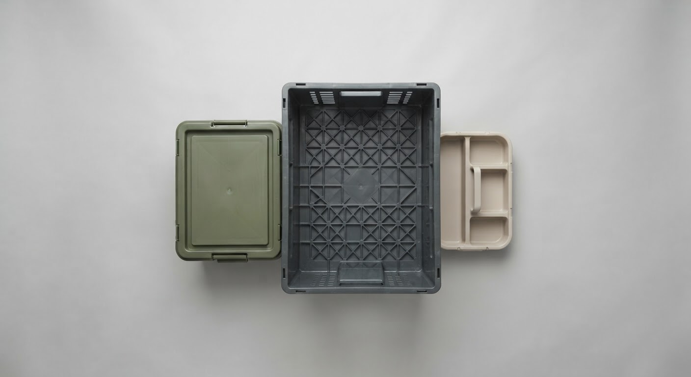 Moulded plastic goods