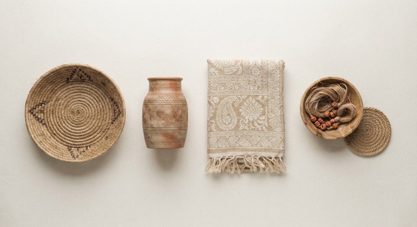 Mixed handicrafts