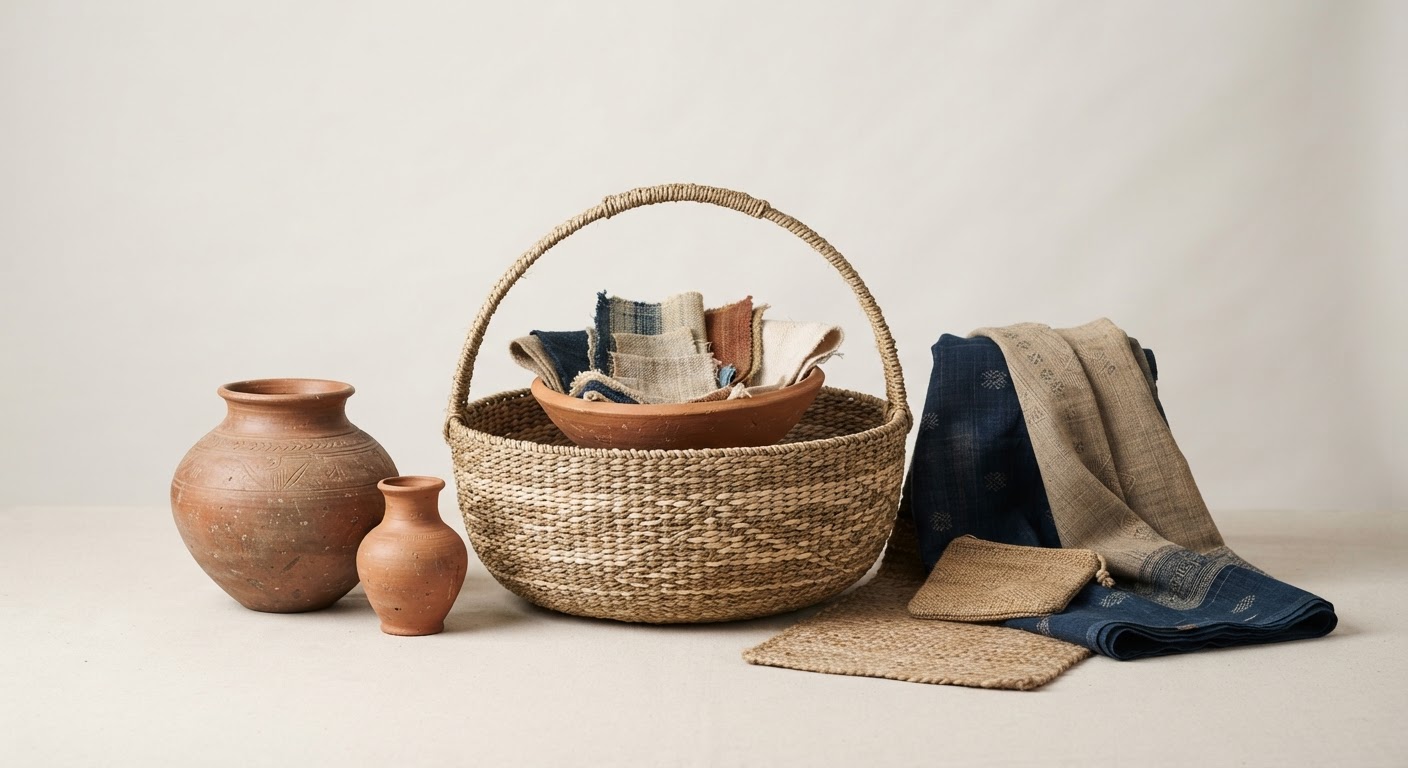 Mixed handicrafts