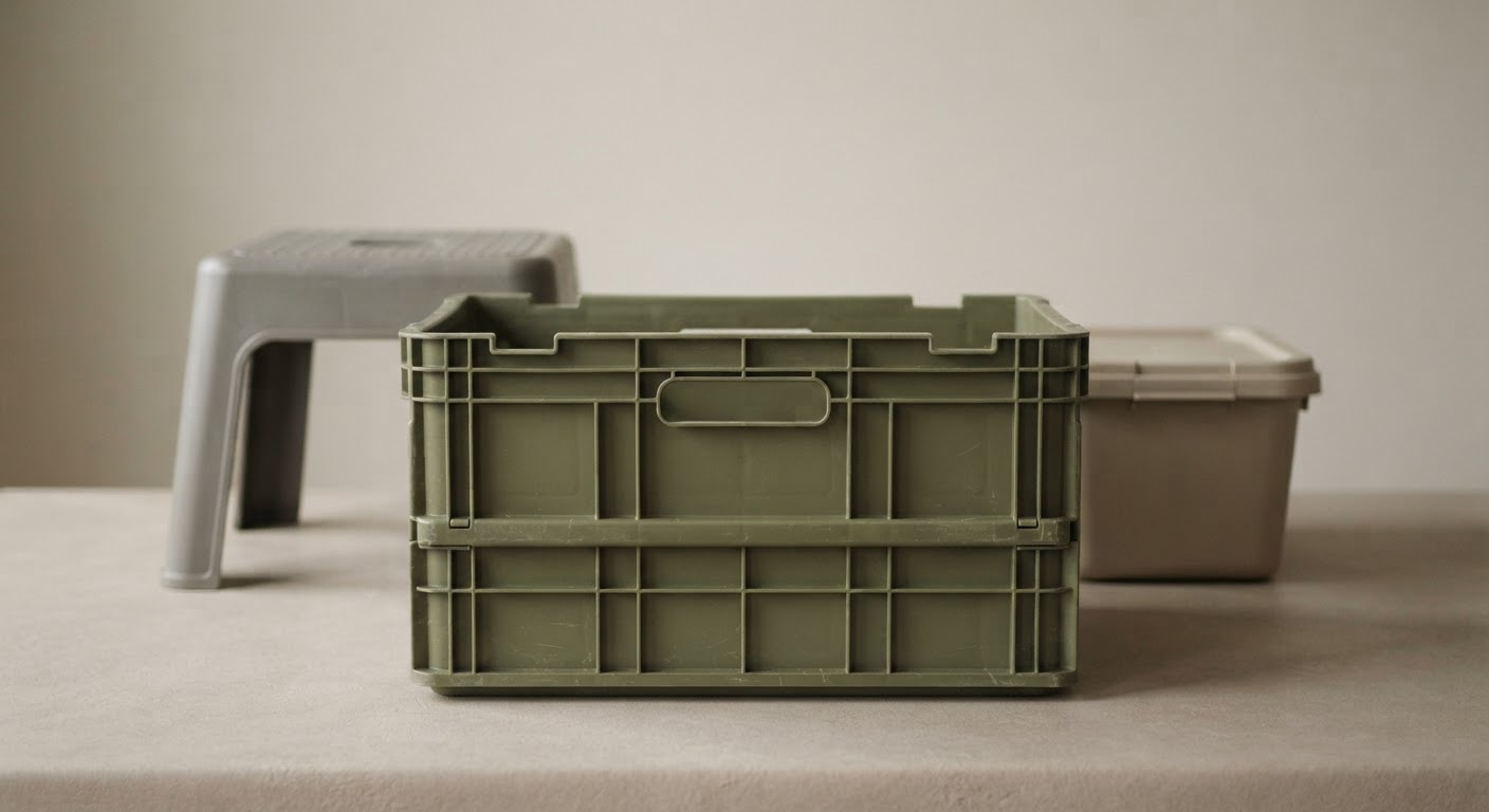 Moulded plastic housewares