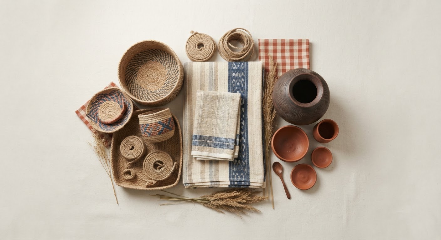 Mixed handicrafts