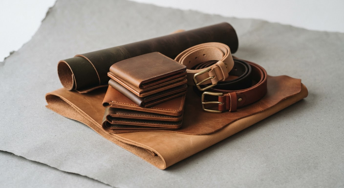 Leather hides and goods