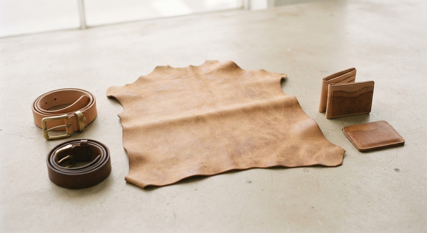 Leather hides and goods